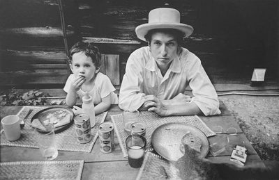 Bob Dylan, Jesse Dylan, ‘Byrdcliffe Home’ © Elliott Landy at Proud Galleries London