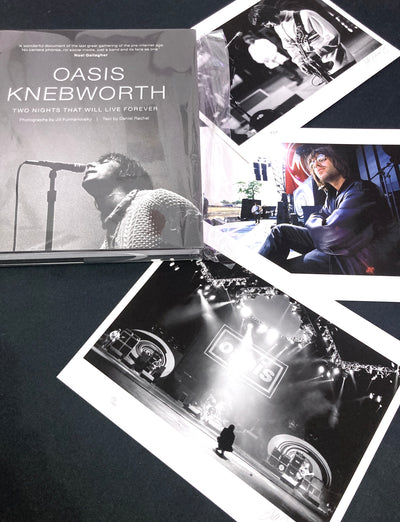 Book / Oasis Knebworth Two Nights That Will Live Forever / Jill Furmanovsky and Daniel Rachel at Proud Galleries London