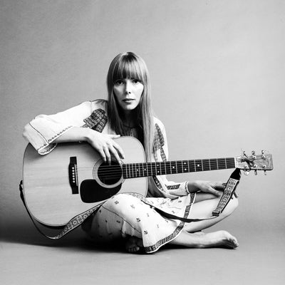 Joni Mitchell, 'Sitting with Guitar' © Jack Robinson Archive at Proud Galleries London