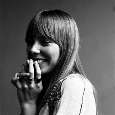 Joni Mitchell, 'Smiling' © Jack Robinson Archive at Proud Galleries London