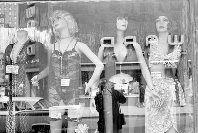 Fashion, 'Jack's Reflection in a Lingerie Display' © Jack Robinson Archive at Proud Galleries London