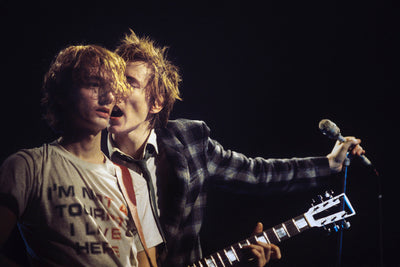 Public Image Ltd., Johnny Lydon, (Johnny Rotten), Keith Levene, ‘Live on Stage’ © Michael Grecco at Proud Galleries, London