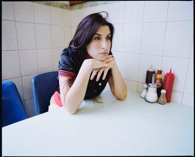 Amy Winehouse, ‘Kentish Town Cafe, No.II’ © Jake Chessum at Proud Galleries London