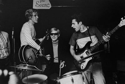 Andy Warhol, Chuck Wein, Gerard Malanga, ‘Playing with the Executives Band’s Instruments at The Scene Nightclub’ © David McCabe at Proud Galleries, London