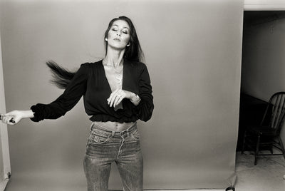 Cher, ‘Cher With Hairbrush’ © Norman Seeff at Proud Galleries