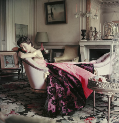 Fashion, Ghislaine de Bosisson, 'Home of Elsa Schiaparelli' © Mark Shaw at Proud Galleries, London