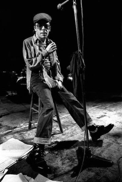 Ian Dury and The Blockheads, Ian Dury, ‘Live on Stage’ © Adrian Boot