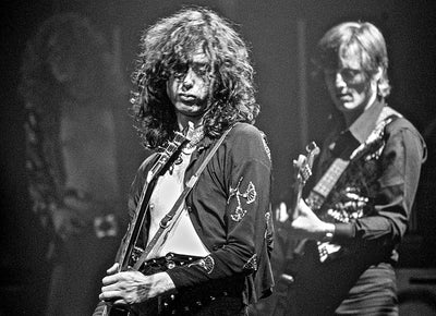 Led Zeppelin, Jimmy Page, Robert Plant, John Paul Jones, ‘Live at Olympia Stadium’ © Michael Brennan at Proud Galleries, London