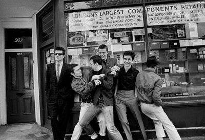 Madness, Suggs, Chas Smash, Lee Thompson, ‘267’ © Adrian Boot at Proud Galleries