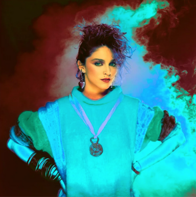 Madonna, 'Blue Smoke in Holborn' © Brian Aris at Proud Galleries, London