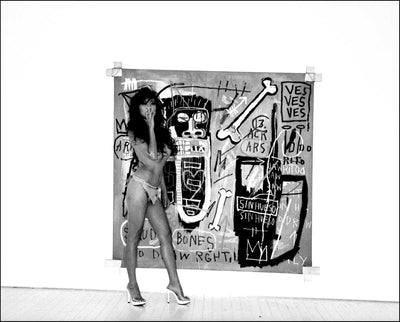 Nude, 'With Jean-Michel Basquiat' © David Stetson at Proud Galleries, London 