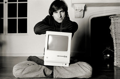 Steve Jobs, ‘Mac on Lap Bel Air’ © Norman Seeff