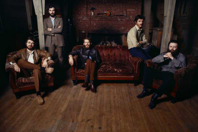 The Band, Rick Danko, Garth Hudson, Richard Manuel, Robbie Robertson,  Levon Helm ‘Levon’s Mandolin’ © Norman Seeff at Proud Galleries