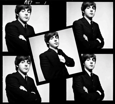 The Beatles, Paul McCartney, 'Contact Sheet' © David Montgomery at Proud Galleries London