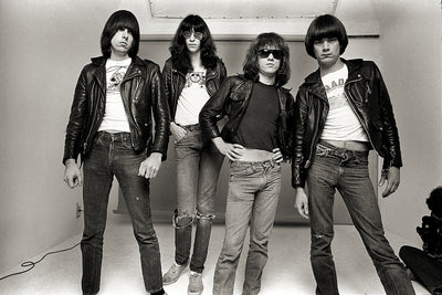 The Ramones, Joey Ramone, Johnny Ramone, Dee Dee Ramone, ‘NY Punk’ © Norman Seeff
