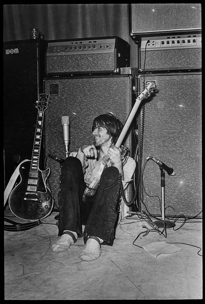 The Rolling Stones, Keith Richards, ‘The Marquee Club Sound Check’ © Alec Byrne at Proud Galleries