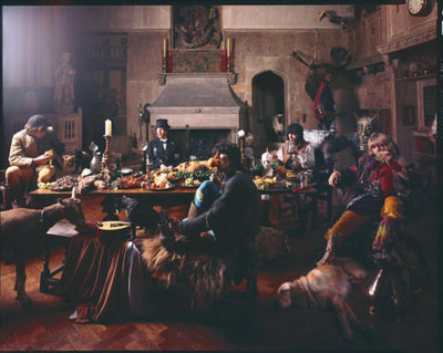 The Rolling Stones, Mick Jagger, Charlie Watts, Keith Richards, Brian Jones, Bill Wyman, 'Beggars Banquet, Keith & Orange' © Michael Joseph at Proud Galleries, London