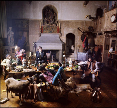 The Rolling Stones, Mick Jagger, Charlie Watts, Keith Richards, Brian Jones, Bill Wyman, 'Beggars Banquet, The End of the Banquet' © Michael Joseph at Proud Galleries, London