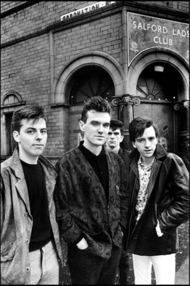The Smiths Morrissey Johnny Marr Andy Rourke Mike Joyce ‘salford Lads Club Noii