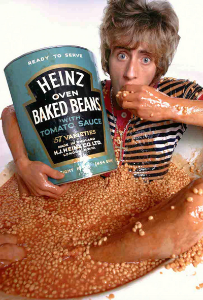 The Who, Roger Daltrey, 'Sell Out Heinz Baked Beans' © David Montgomery at Proud Galleries London