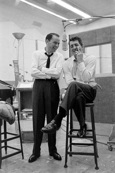 Frank Sinatra, Dean Martin, 'Best of friends having the best of times…' © Allan Grant at Proud Galleries London