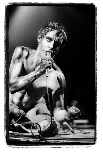 Iggy Pop, ‘At Rainbow Theatre, Live on Stage’ © Jill Furmanovsky at Proud Galleries London