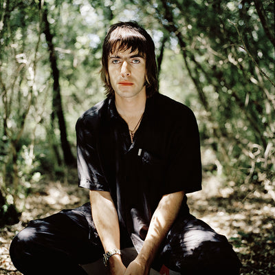 Oasis, Liam Gallagher, ‘Sitting Portrait, Colour’ © Jill Furmanovsky at Proud Galleries London