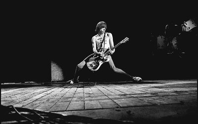 The Ramones, Johnny Ramone, ‘At the Hammersmith Odeon, Live on Stage’ © David Corio at Proud Galleries London