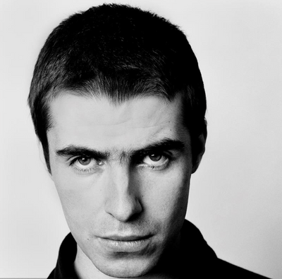 Oasis, Liam Gallagher, ‘At Air Studios, Close Up’ © Jill Furmanovsky at Proud Galleries London