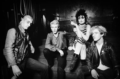 Siouxsie and the Banshees, Siouxsie Sioux, Kenny Morris, John McKay, Steven Severin, 'Posing' © Michael Grecco at Proud Galleries, London