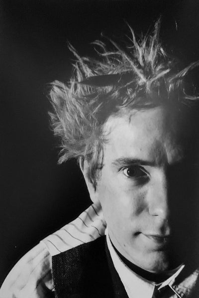 Public Image, Johnny Lydon (Johnny Rotten), ‘Portrait at Piccadilly Hotel, No.II’ © Stephen Wright at Proud Galleries