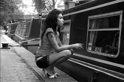 Amy Winehouse, ‘Camden Lock Barge’ © Jake Chessum at Proud Galleries London