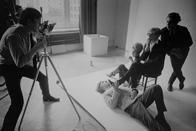 Andy Warhol, Edie Sedgwick, Chuck Wein & Gerard Malanga, ‘Photo Shoot at David McCabe’s Studio, 37th St.’ © David McCabe at Proud Galleries, London