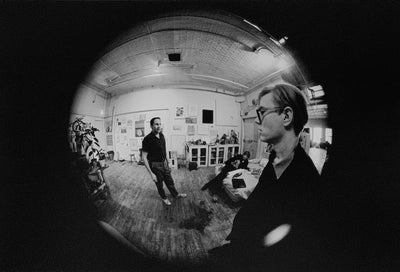 Andy Warhol, Robert Rauschenberg, ‘At Rauschenberg’s Studio’ © David McCabe at Proud Galleries, London