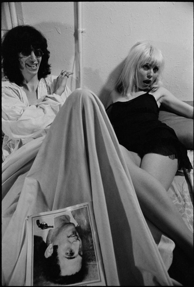 Blondie, Debbie Harry, Joey Ramone, ‘At Chris Stein's Apartment’ © Chris Stein at Proud Galleries London