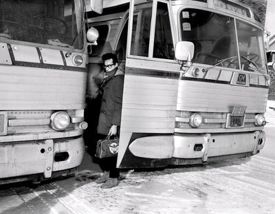 Buddy Holly, ‘Rock Party Bus Tour, Auditorium Theatre, No.I’ © Lew Allen at Proud Galleries London