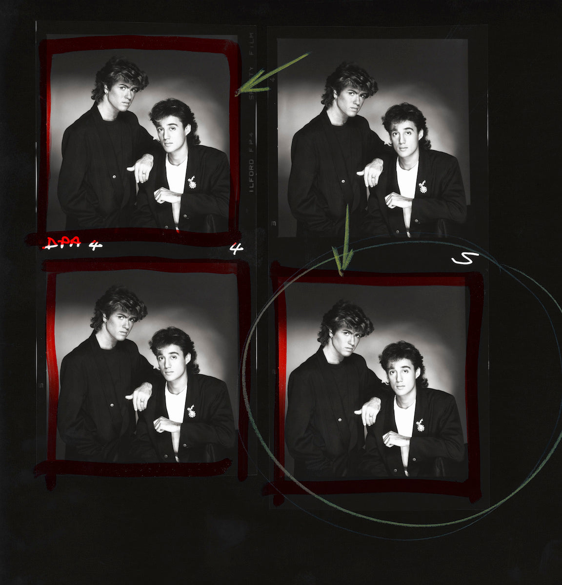 Wham!, George Michael, Andrew Ridgeley, ‘The First Session, Contact ...