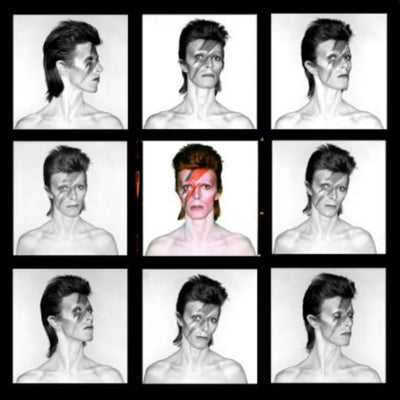 David Bowie, ‘Aladdin Sane, Demi Eyes Open, Contact Sheet’ © Duffy at Proud Galleries, London
