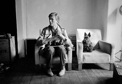 David Bowie, ‘With Scottie Dog’ © Duffy at Proud Galleries, London