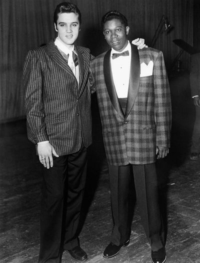 Elvis Presley, B.B. King, ‘Two Kings’ © Ernest C. Withers at Proud Galleries London