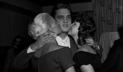 Elvis Presley, ‘Kisses, Backstage’ © Lew Allen at Proud Galleries London