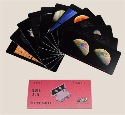 STEREOSCOPIC CARD PACK / BRIAN MAY / ASTRONOMICAL SERIES 2 © Brian May at Proud Galleries London