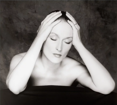 Meryl Streep, 'Close Up Portrait' © Brian Aris at Proud Galleries, London