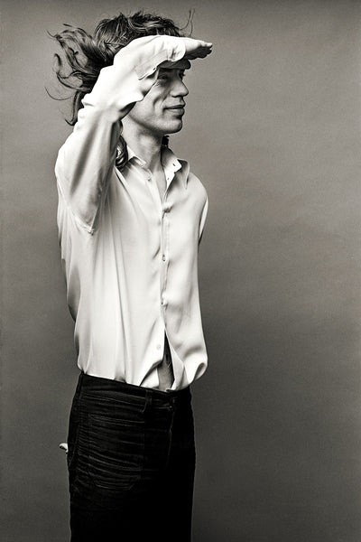 The Rolling Stones, Mick Jagger, ‘Saluting' © Norman Seeff at Proud Galleries, London