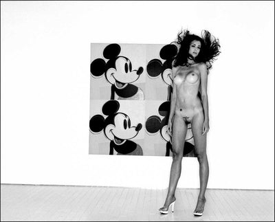 Nude, 'With Mickey!' © David Stetson at Proud Galleries, London 