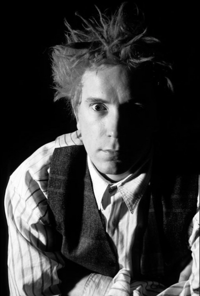 Public Image, Johnny Lydon  (Johnny Rotten), ‘Portrait at Piccadilly Hotel, No.I’ © Stephen Wright