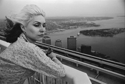 Blondie, Debbie Harry, 'Balcony View' © Chris Stein at Proud Galleries London