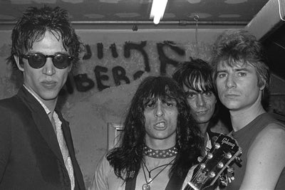 The Heartbreakers, 'Backstage at CBGB' © Chris Stein at Proud Galleries London