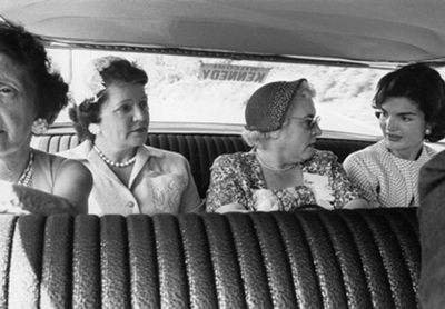 The Kennedys, Jackie Kennedy, 'Campaign Trail in West Virginia' © Mark Shaw at Proud Galleries, London 