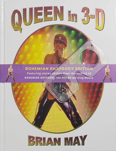 BOOK STEREOSCOPY / BRIAN MAY / QUEEN IN 3-D / THE LITE EDITION © Brian May at Proud Galleries London